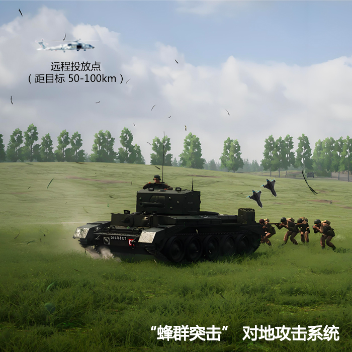 “蜂群突击” 对地攻击系统
